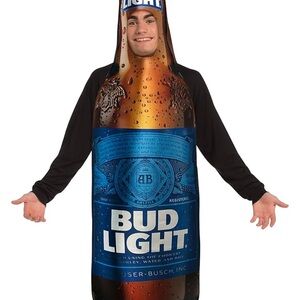 Med/large bud light Bottle Costume -